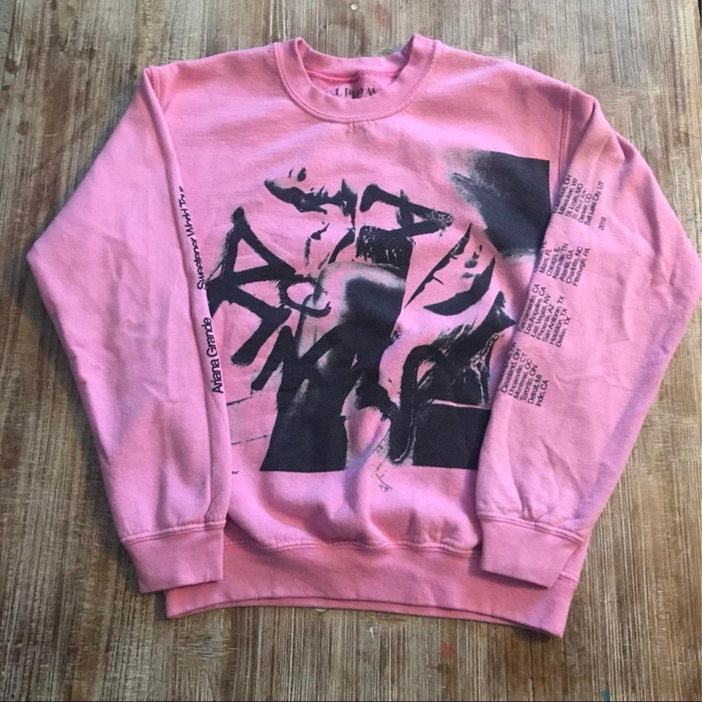 7 Rings Sweetener Tour Ariana Grande Crewneck